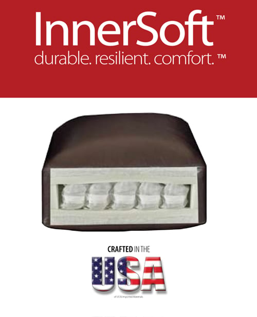 InnerSoft Pocket-Coil Seat Cushion