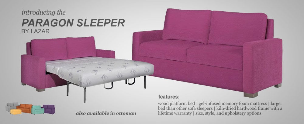 Paragon Sleeper Sofa Custom Options
