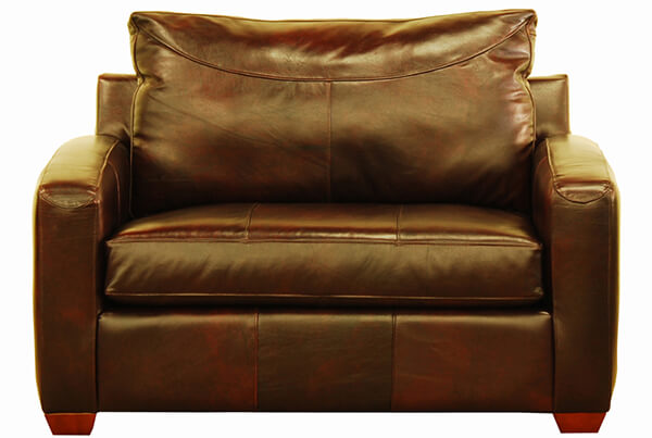 Boulder Leather Chair Sofa Bed