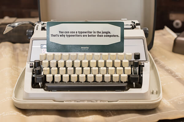Vintage Typewriter for Decoration
