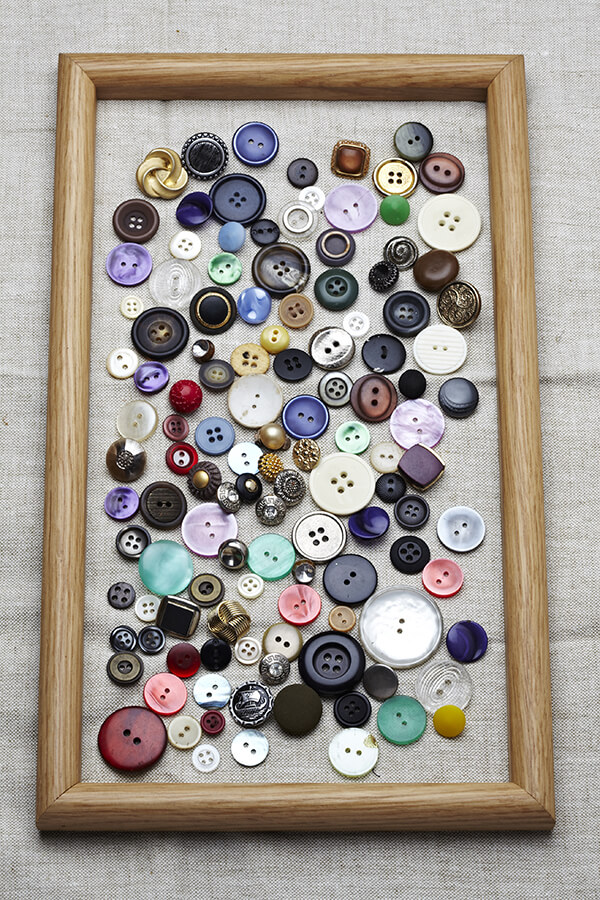 Hanging Button Art Collection