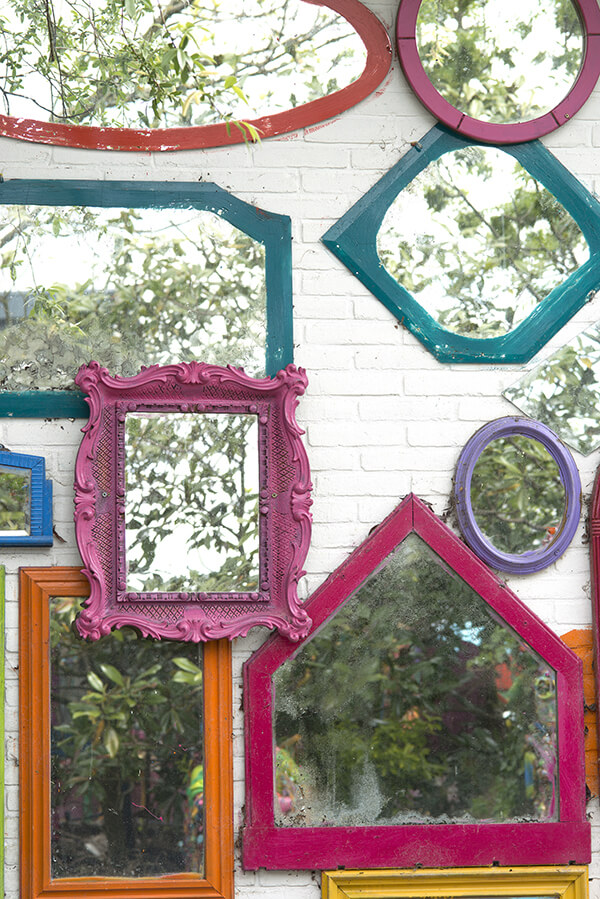 Painted Mirror Frames