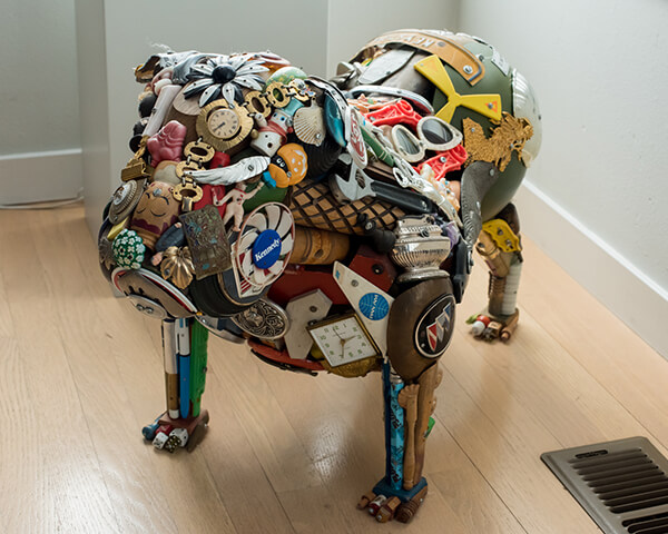 Curating and Displaying Art: Junk Dog