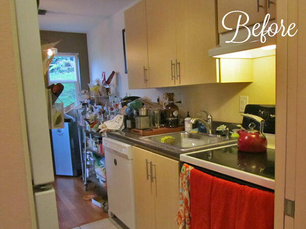 Kitchen Before Transitional Design