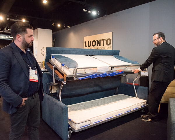 Luonto Sleeper Sofas showroom